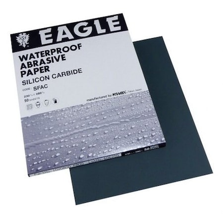 Eagle Abrasives 9' x11'  Waterproof Sheets CC -P360, 50PK 102-0360